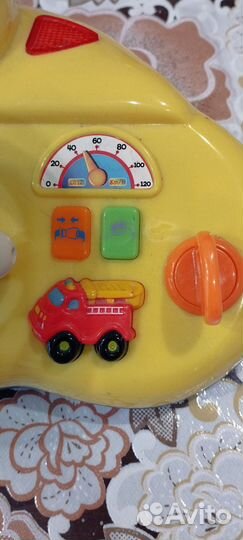 Музыкальные развивающие игрушки пакетом (руль)