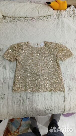 Блузка zara для девочки 134