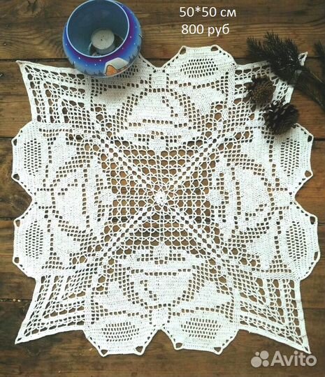 Салфетки ручной работы