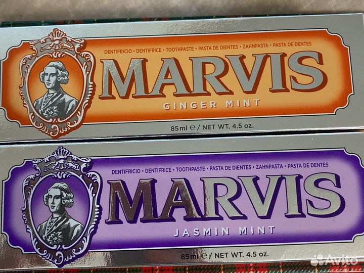 Набор зубной пасты Marvis