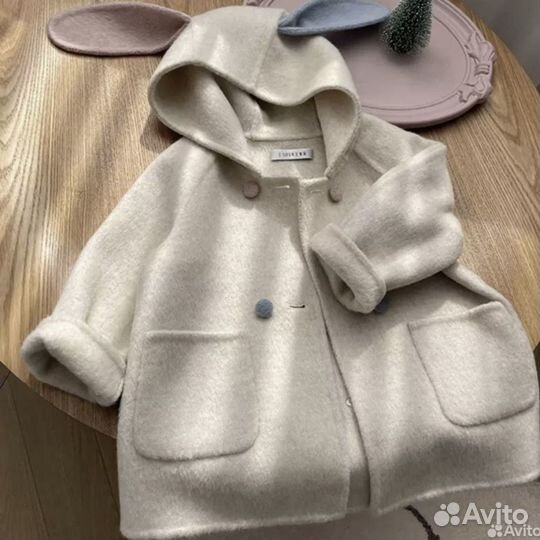 Пальто для девочки 100