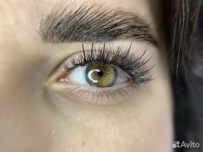Наращивание ресниц на дому
