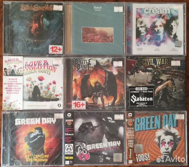 CD Новые/Лицензионные/Металл/Рок