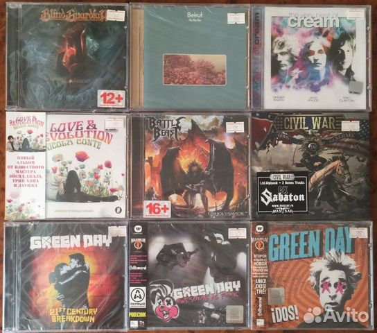 CD Новые/Лицензионные/Металл/Рок