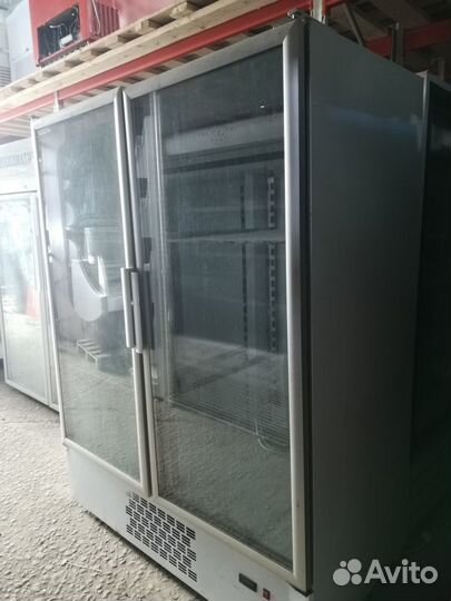 Шкаф Kifato Арктика стекло стат. 1400 холодильный