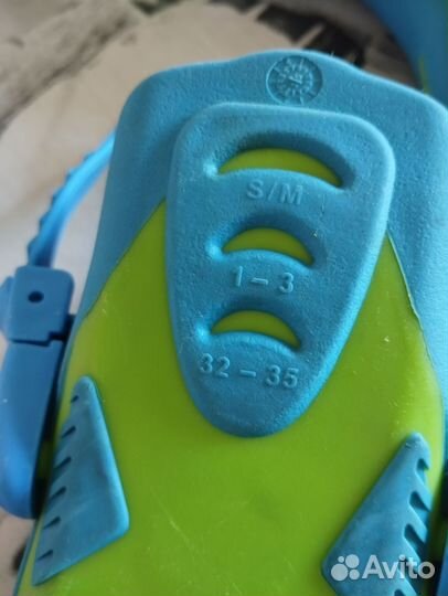 Ласты для плавания детские