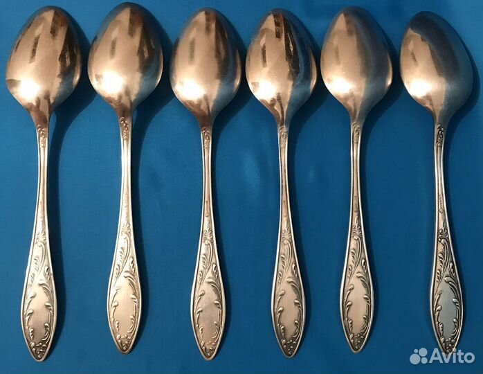 Столовые приборы ложки мельхиор СССР