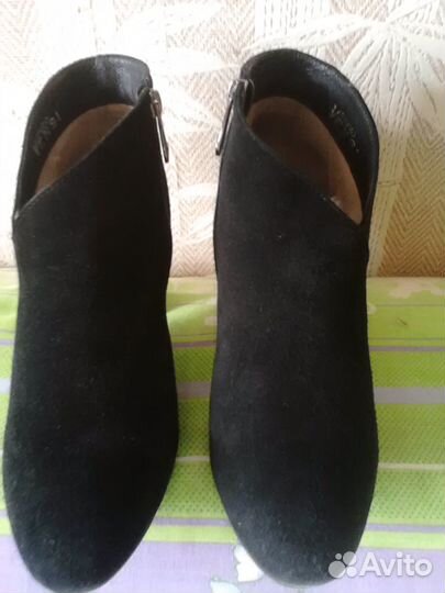 Ботильоны замшевые 39 размер