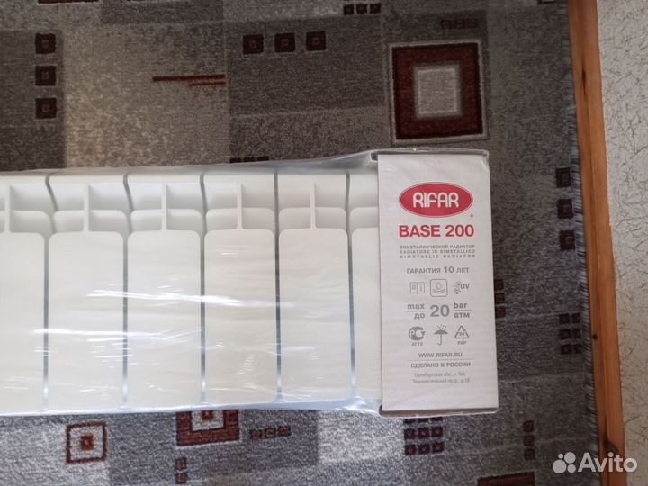 Радиатор отопления биметаллический Rifar (новый)