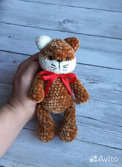 Заяц Кролик вязаные игрушки ручной работы