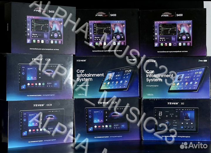 Магнитола Aura venom-D41DSP новая