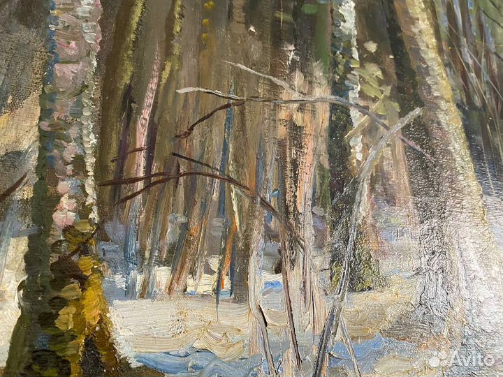 Картина маслом на холсте большая