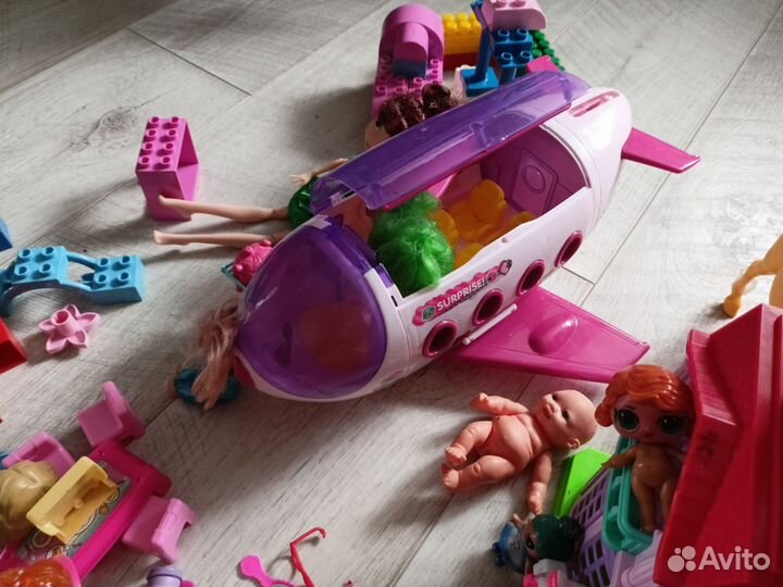 Игрушки пакетом для девочки