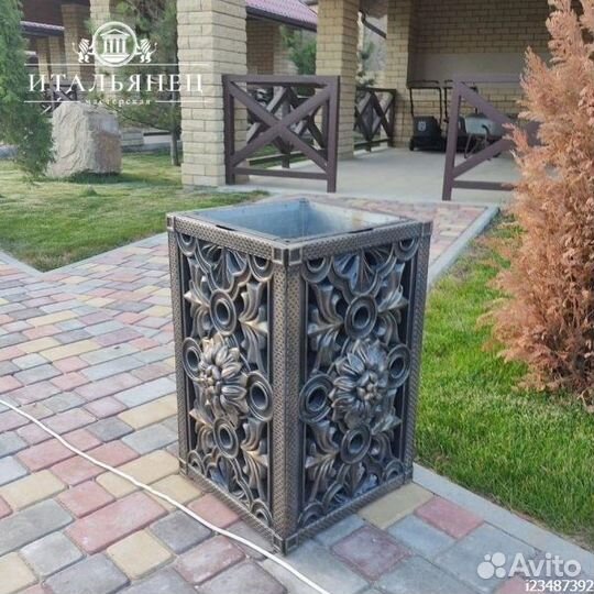 Урна для мусора Ажурная