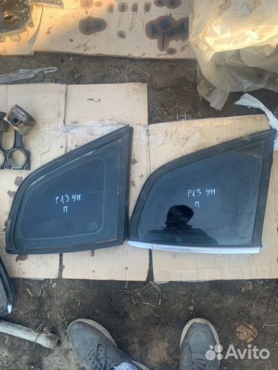 Стекло заднее глухое правое laguna 3 универсал