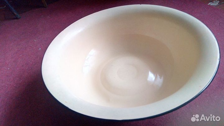 Таз и тазики эмалированные СССР