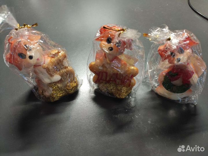 Свечи виде собак