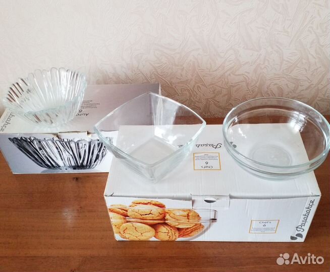 Посуда Салатницы всего 9 штук, Блюдо 4шт