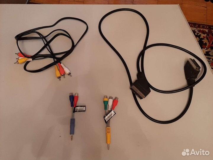 Кабеля скарт (scart) и тюльпаны переходники
