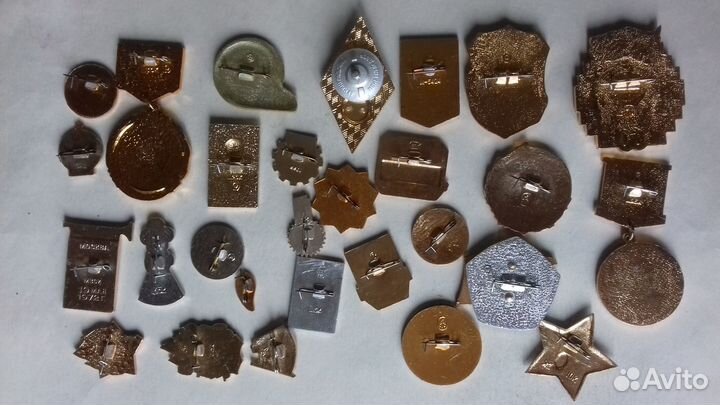 Набор значков из С.С.С.Р