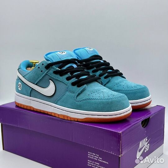 Кроссовки Nike sb dunk low club 58 gulf