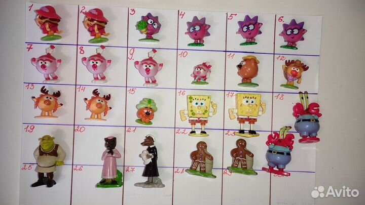 Киндер фигурки 2