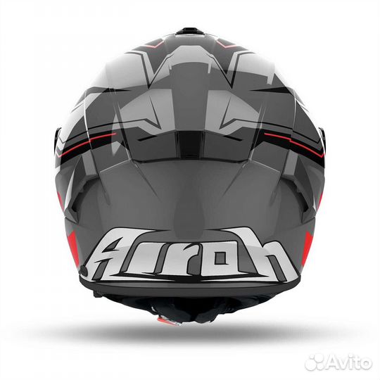 Airoh spark 2 dart Full Face Motorcycle Мотошлем Glossy Red