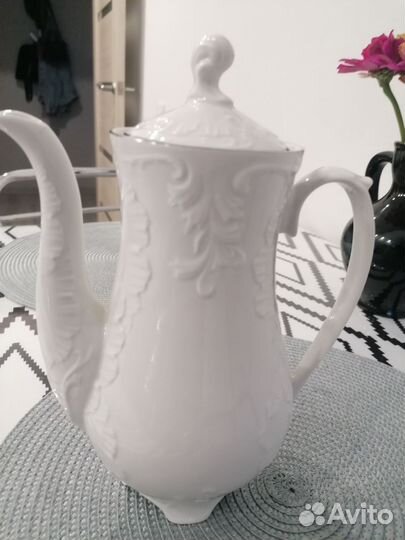 Заварник, кофейник. Польский фарфор, Cmielow