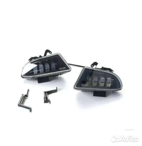 Led противотуманные фары на Hyundai Accent 100w