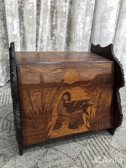 Хлебница деревянная