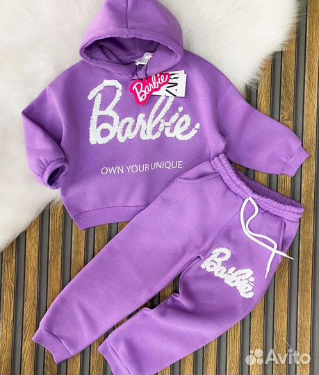 Утепленные костюмы барби для девочки