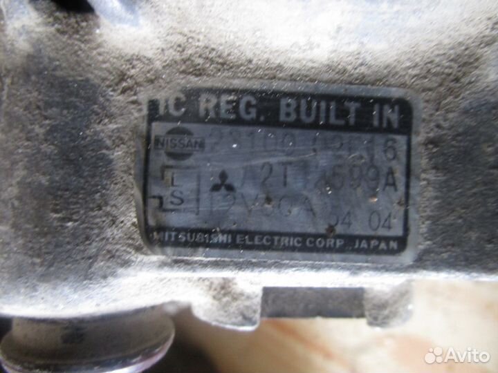 Генератор nissan 2310002E16