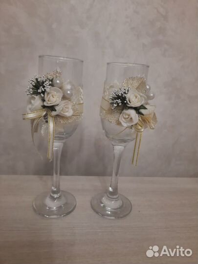 Фужеры на свадьбу