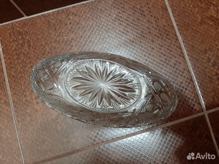 Ваза-ладья, конфетница СССР