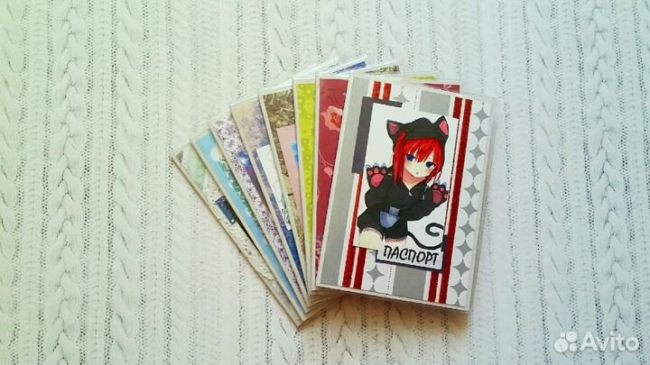 Женские обложки на паспорт
