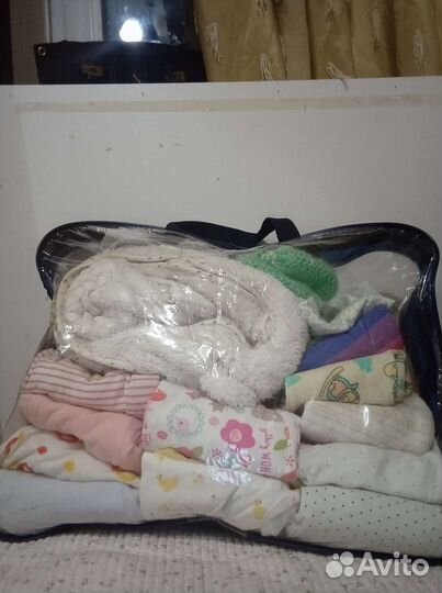 Вещи пакетом для девочки от 0 до 6 мес