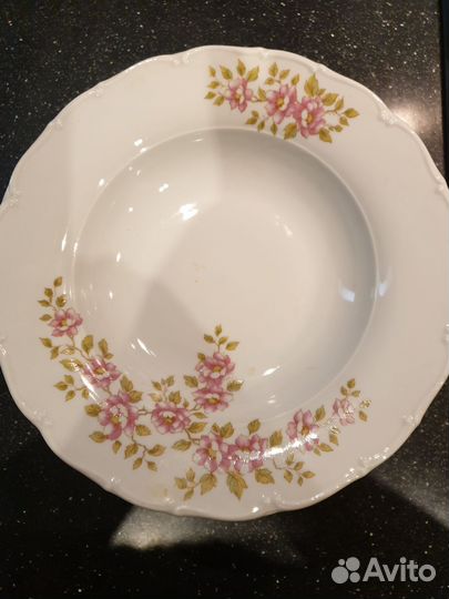 Набор тарелок Чехия 12 шт. Винтаж