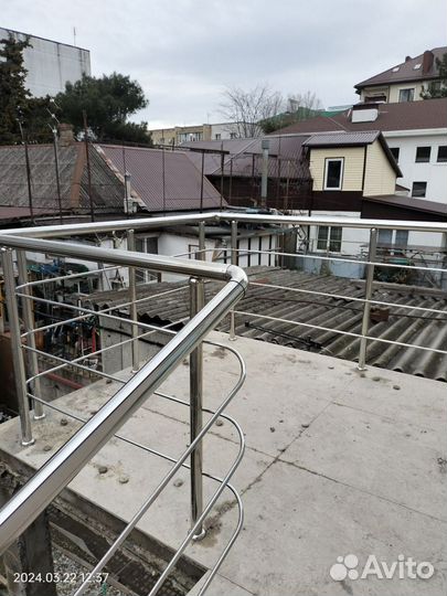 Перила из нержавеющей стали