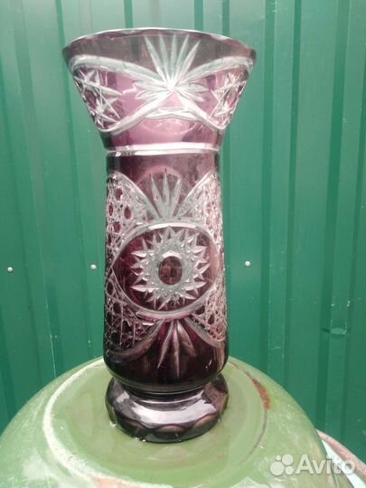 Ваза хрустальная гхз СССР