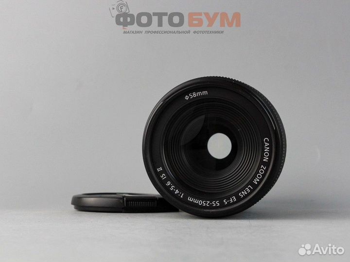 Объектив Canon EF-S 55-250mm f4-5,6 IS ll