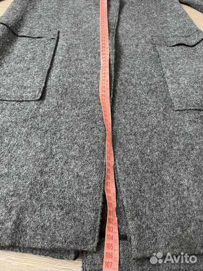 Пальто zara шерсть размер S