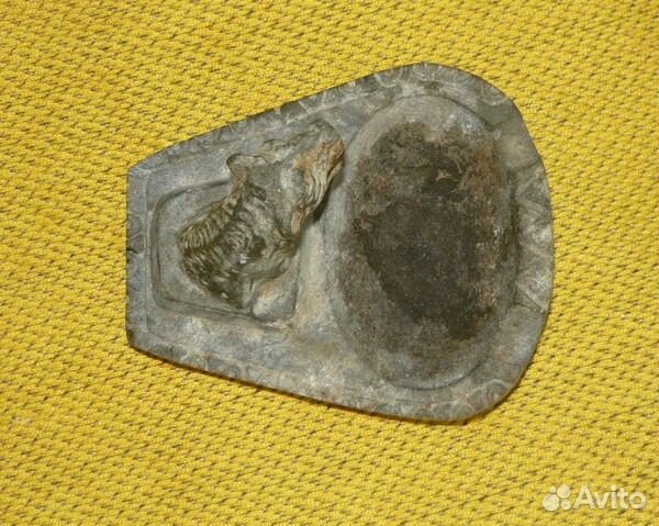 Пепельница металлическая Пантера