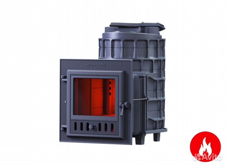 Печь для бани гефест avangard зк 24 (м)
