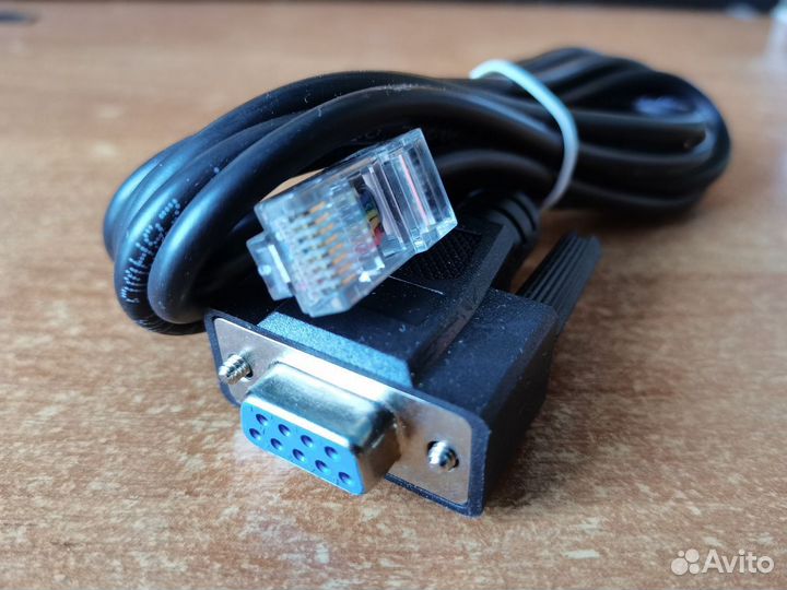 Консольный кабель RS232-RJ45