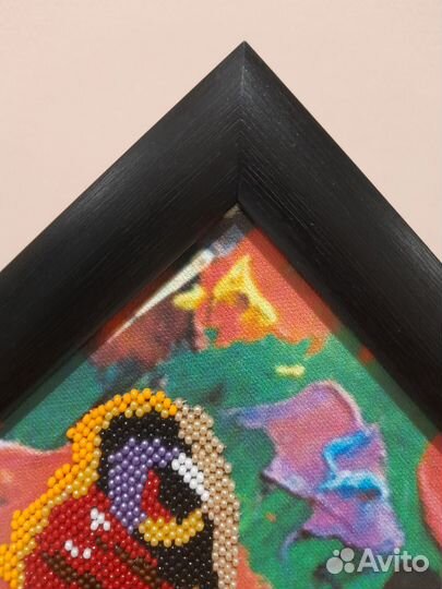 Бабочка вышитая бисером