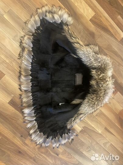 Меховая жилетка