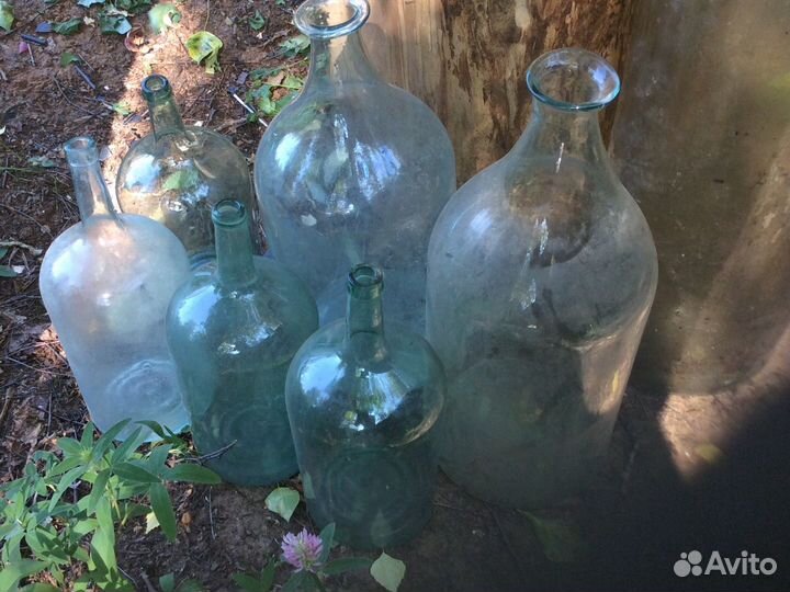 Бутыли старинные