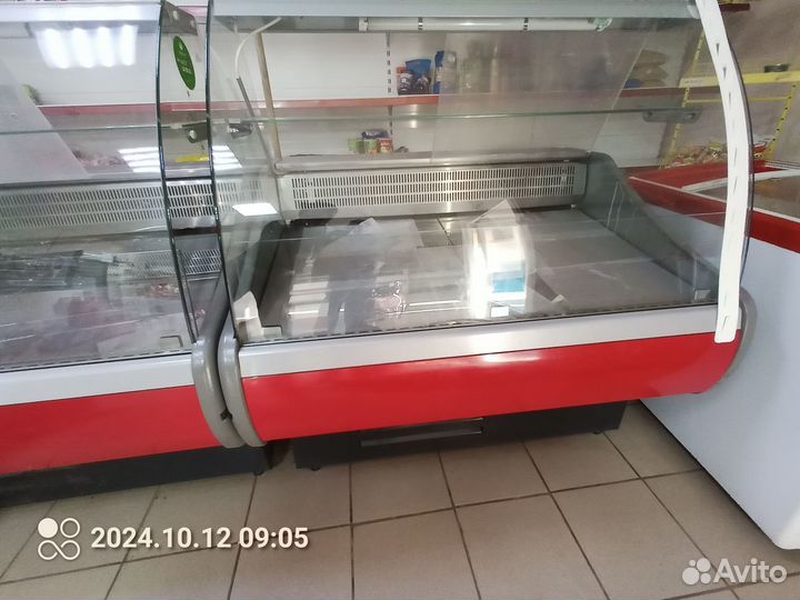 Стеллаж, ларь морозильный, витрина холодильная