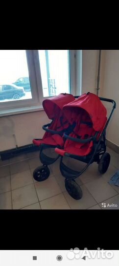 Коляска для двойни cozy duo 2в1