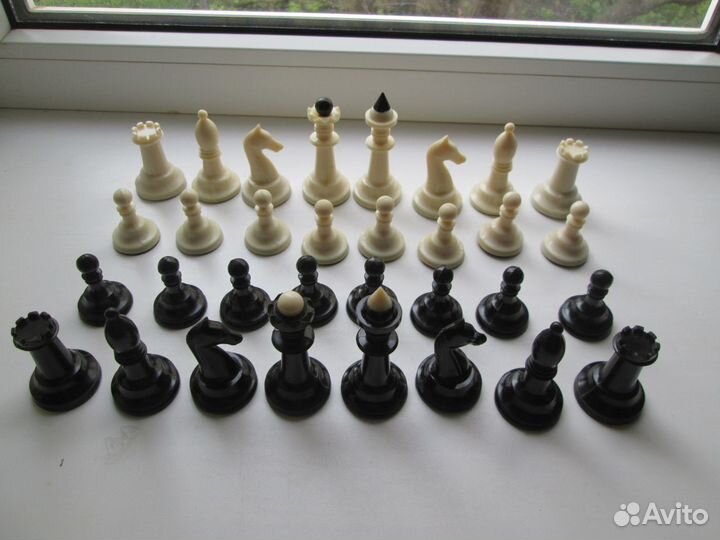 Шахматы СССР Бакелит или Колкий пластик набор
